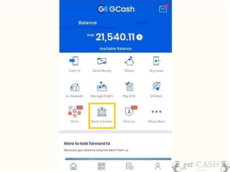 bank to gcash transfer